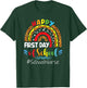 Happy First Day of School Nurse Rainbow back to school T-Shirt - T-Shirt | Forest