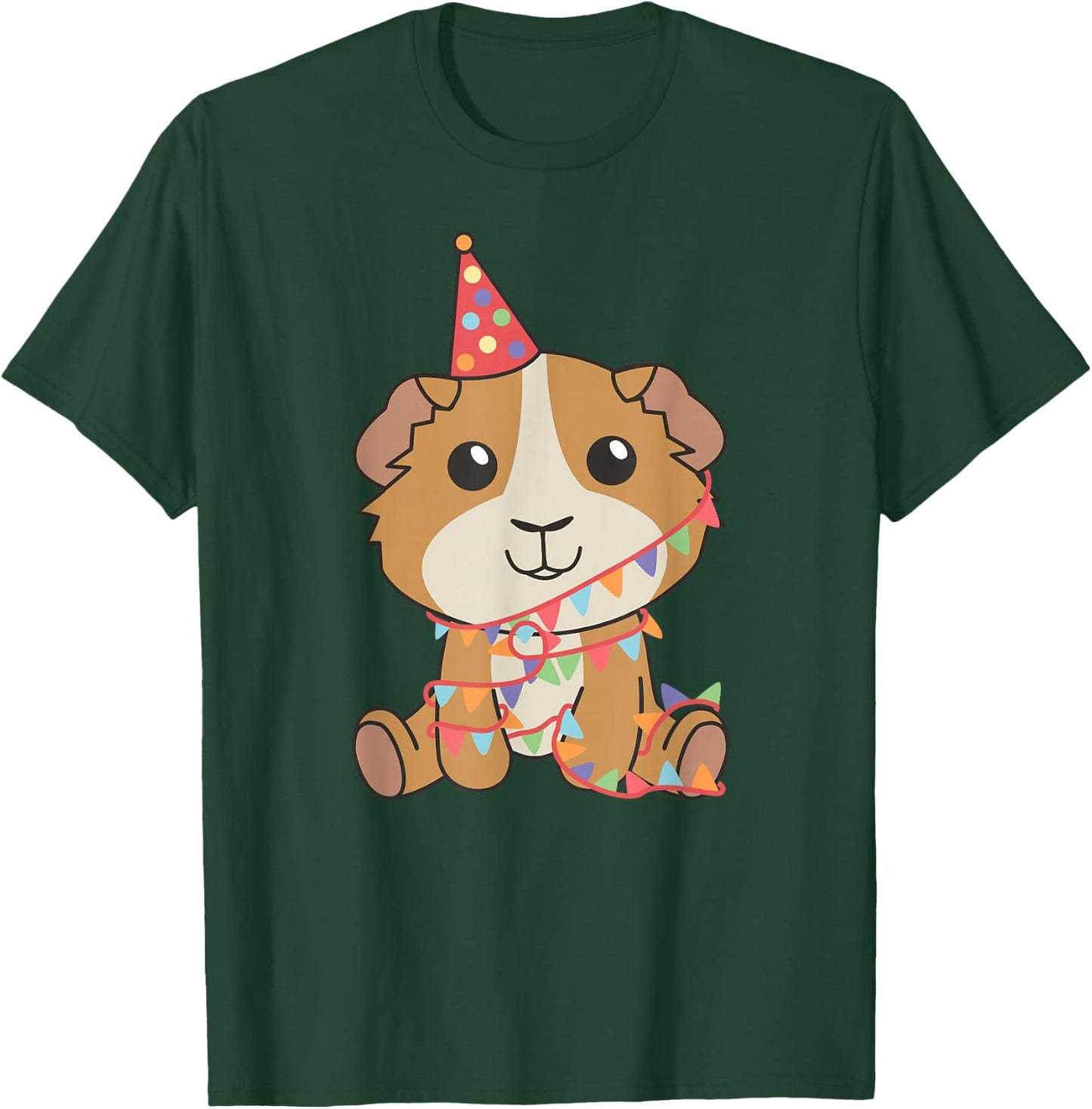 Guinea Pig Birthday For Children A Birthday T-Shirt - T-Shirt | Forest