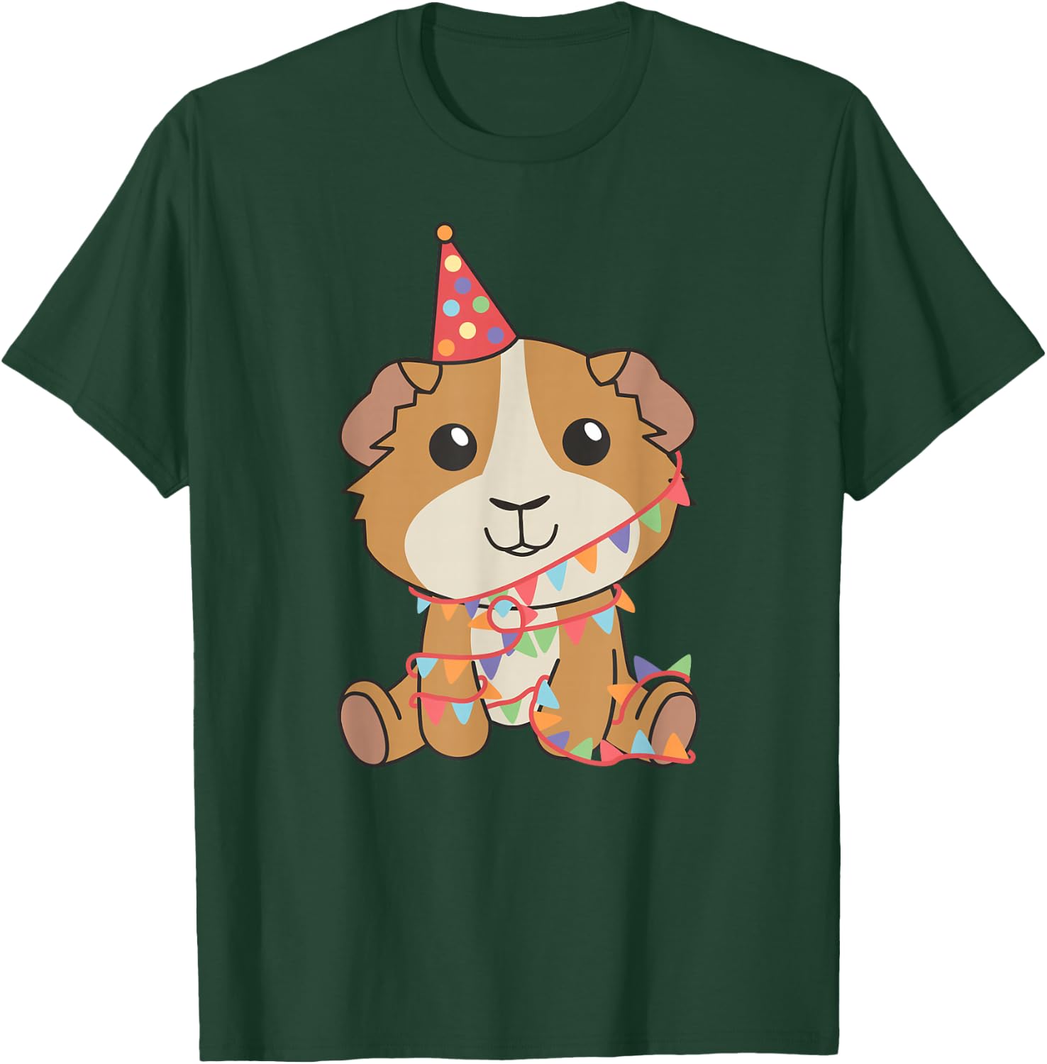 Guinea Pig Birthday For Children A Birthday T-Shirt - T-Shirt | Forest