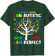 Die Gesellschaft sagt, ich bin autistisch Gott sagt, ich bin perfekte Autismus-Kinder T-Shirt - T-Shirt | Forest