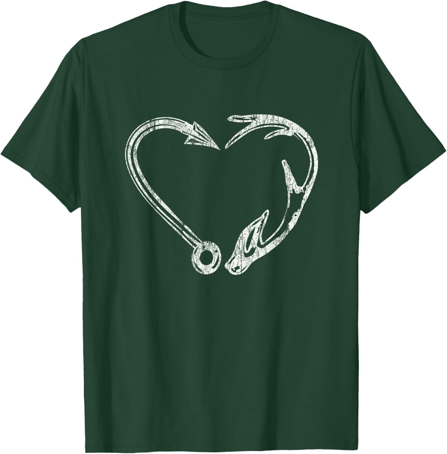 Fishing & Shed horn Hunter Antler Elk, Deer- hunting T-Shirt - T-Shirt | Forest