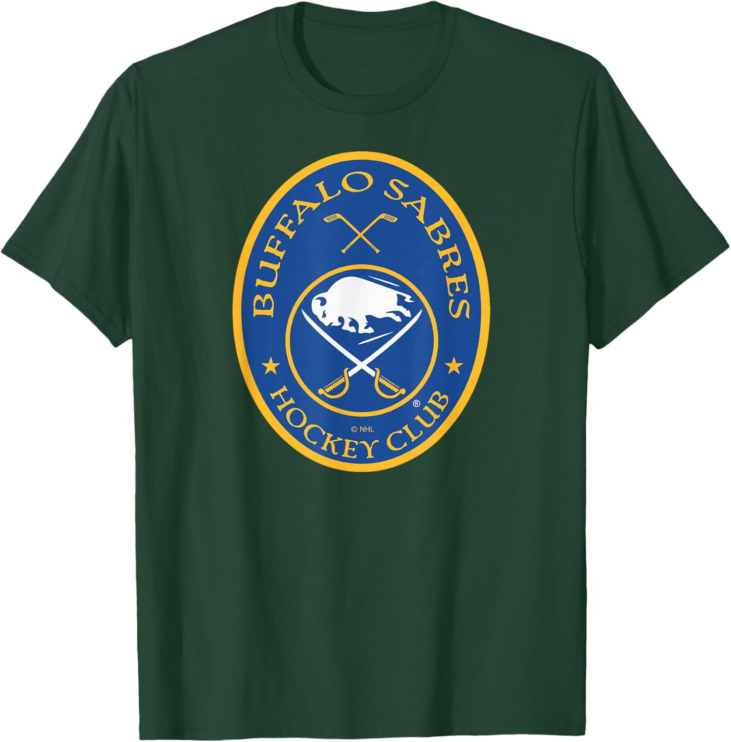 Buffalo Sabres Iconic Black Officially Licensed T-Shirt - T-Shirt | Forest