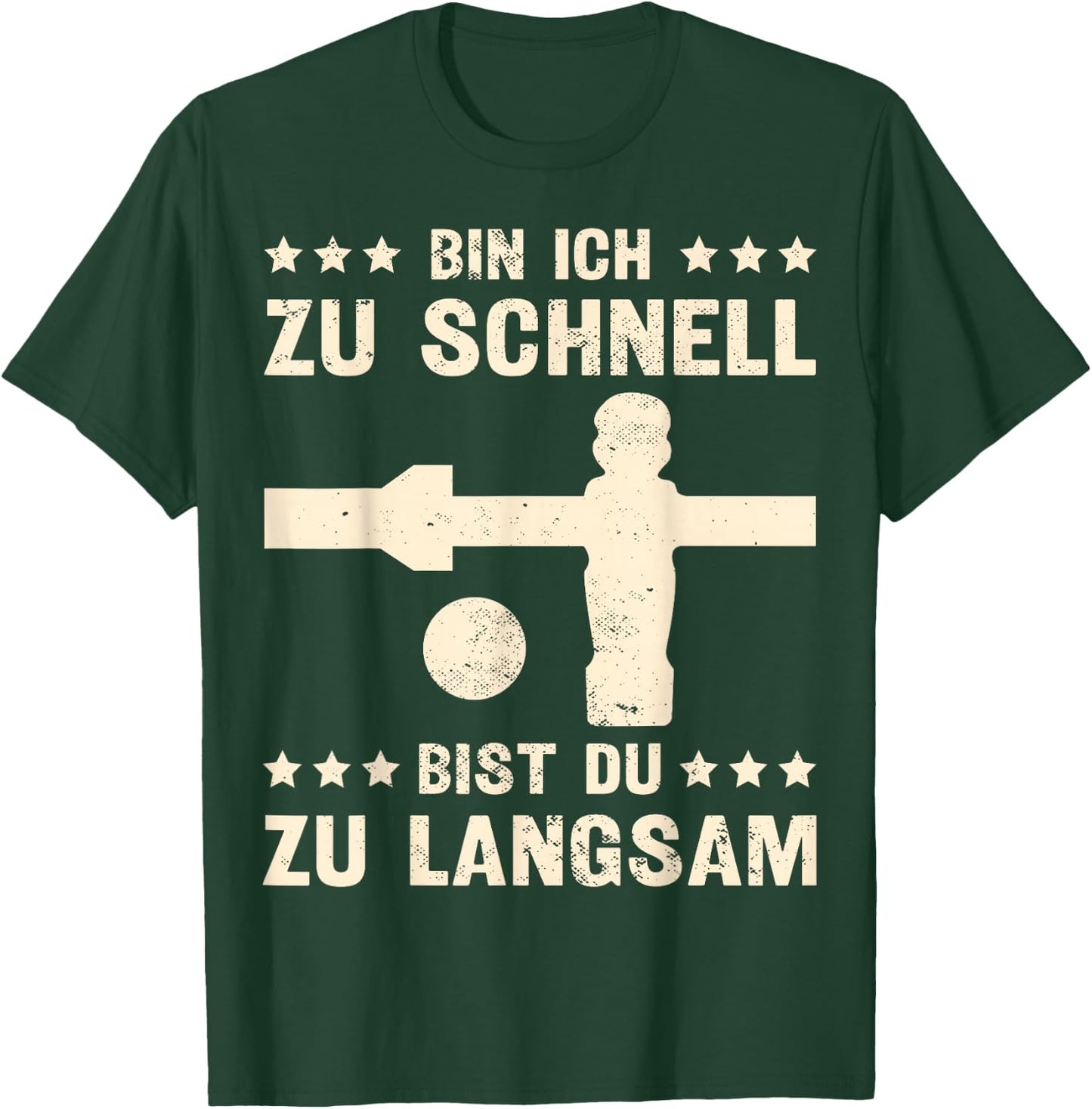 Kickern Table Football Table Football , black, s T-Shirt - T-Shirt | Forest
