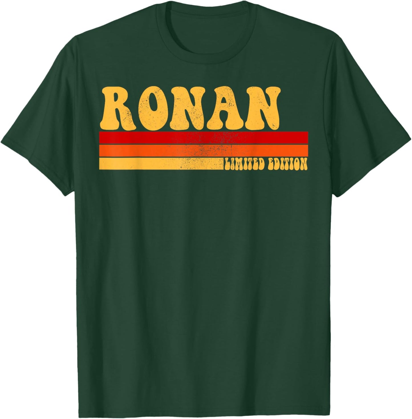 RONAN Name Personalized Idea Men Retro Vintage RONAN T-Shirt - T-Shirt | Forest