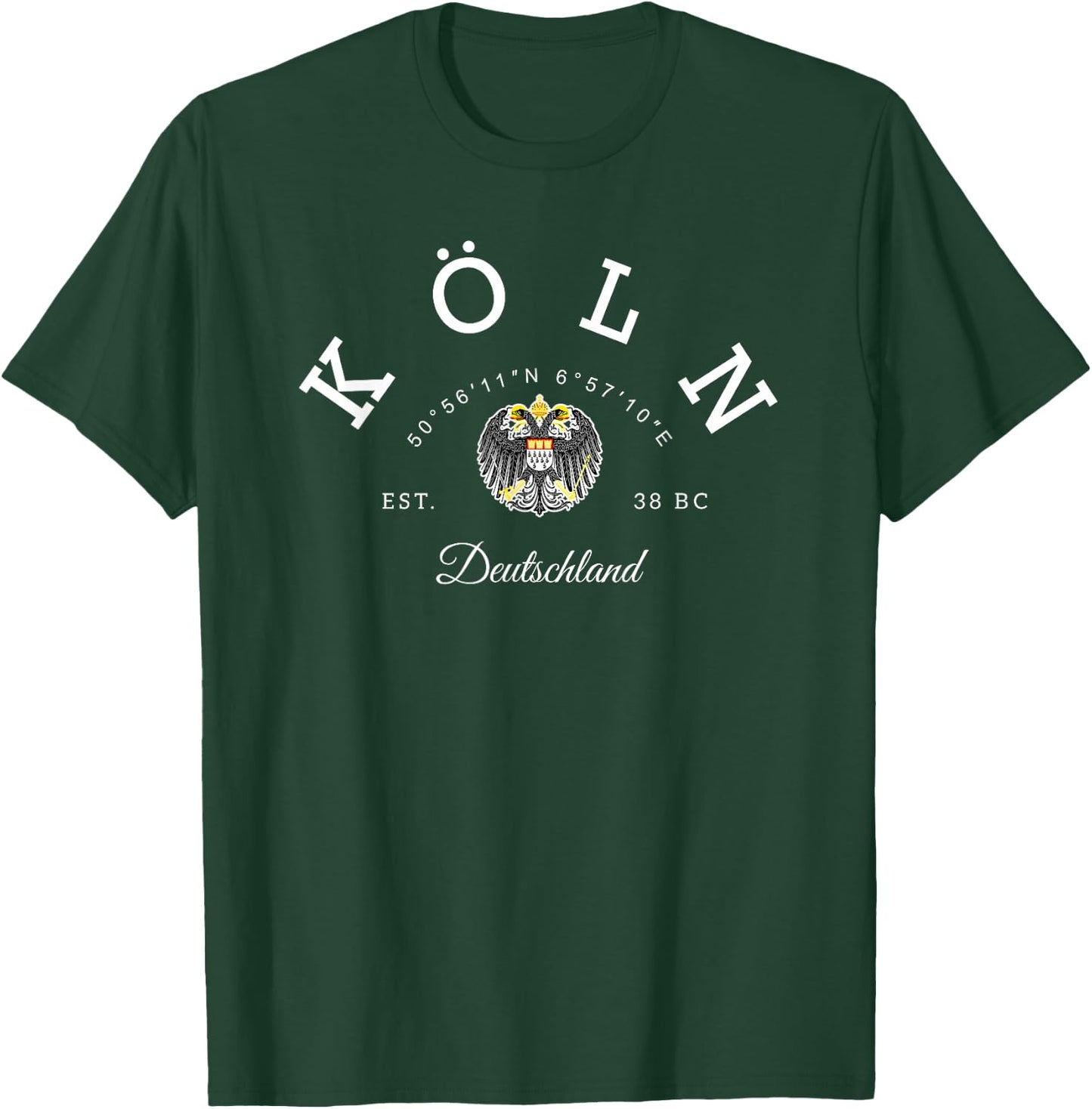 Koln Germany family trip Koln gift, Koln trip, Germany Koln T-Shirt - T-Shirt | Forest