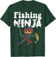 Fishing Ninja Cute Fish Lover Boys Girls Kids Toddler Youth T-Shirt - T-Shirt | Forest