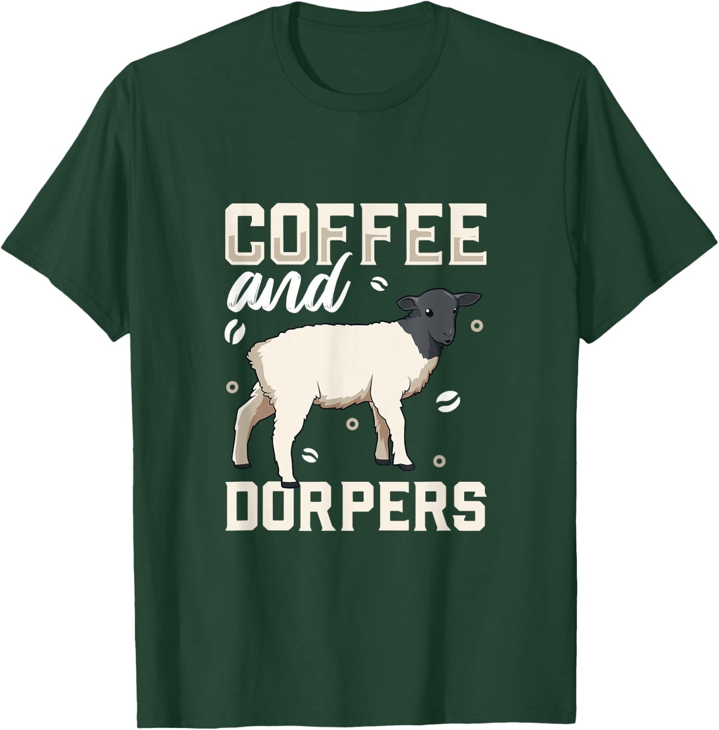 Coffee and sheep - Dorper T-Shirt - T-Shirt | Forest
