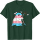 Transgender Bunny Dandelion Transsexual Transgender Pride T-Shirt - T-Shirt | Forest