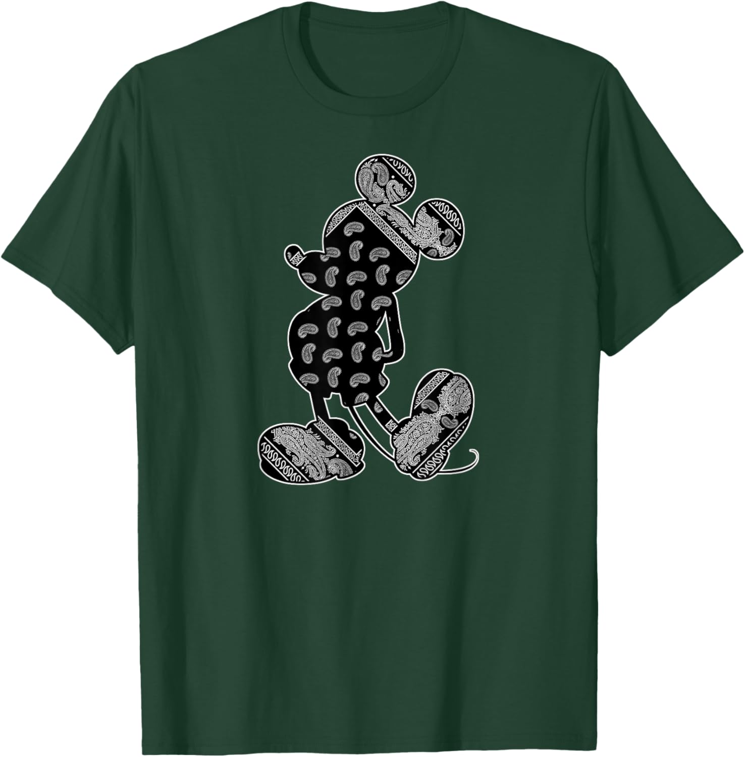 Disney - Mickey Mouse Bandana T-Shirt - T-Shirt | Forest