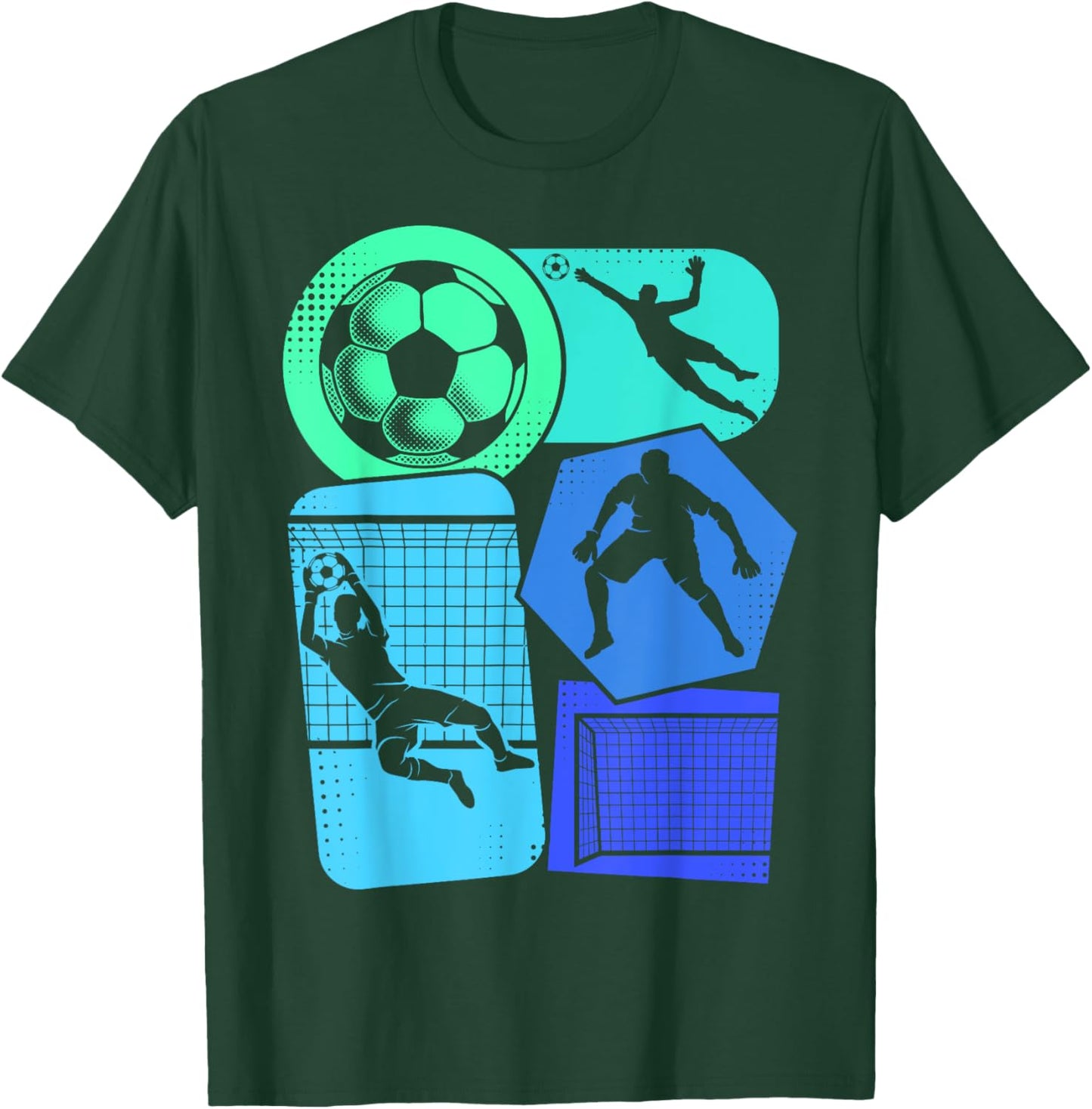 Football Goalkeeper Children's T-Shirt - T-Shirt | Forest
