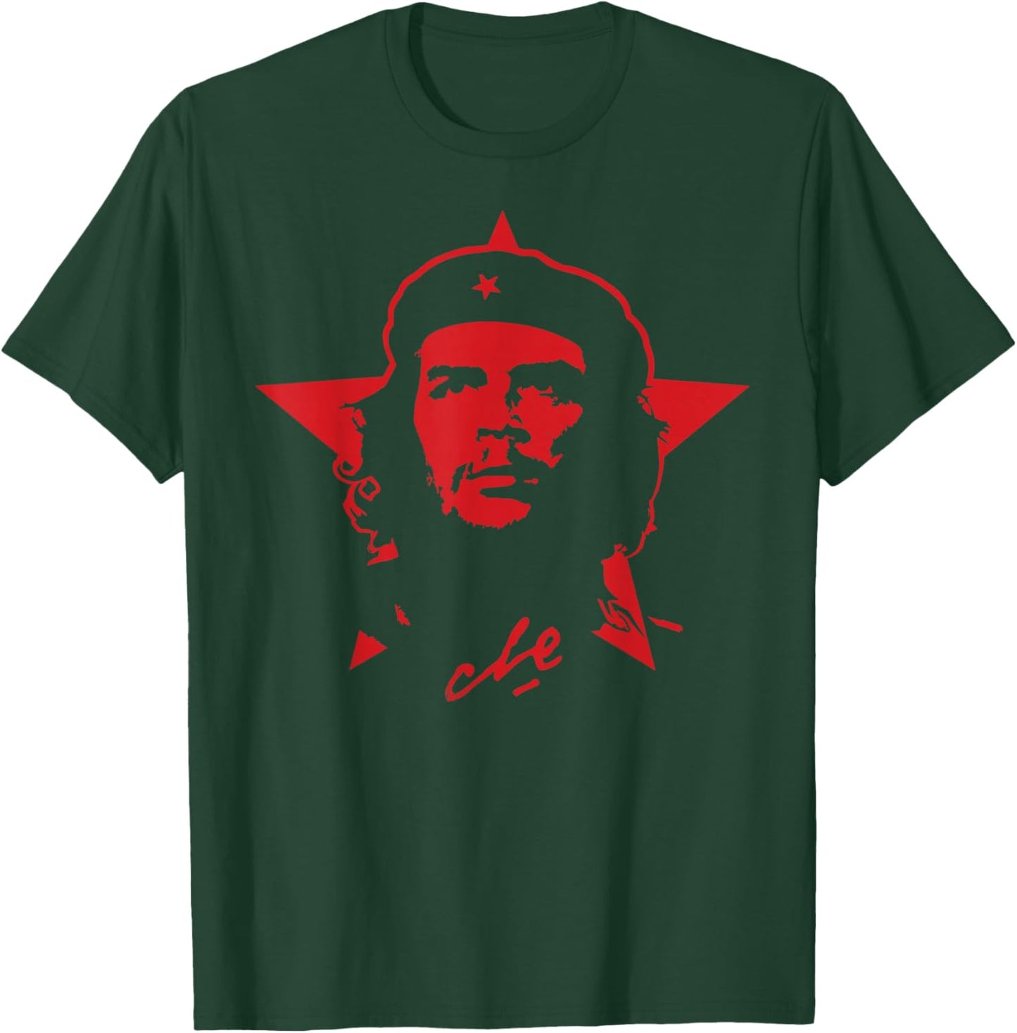 Che Guevara Star Revolution Rebel Cuba Vintage Graphic , black T-Shirt - T-Shirt | Forest