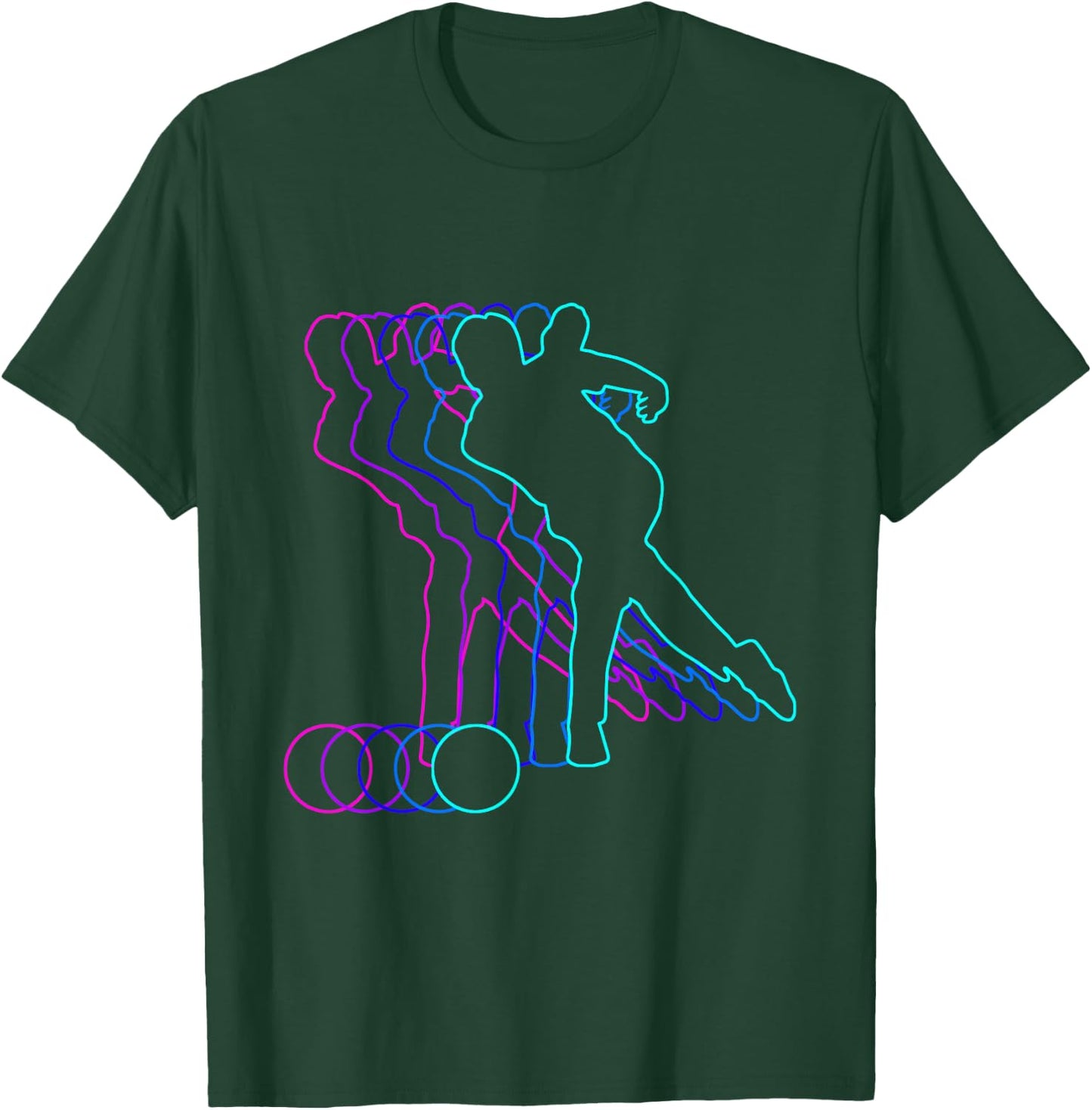 Bowling Bowler Gift Clothes For Boys Youth Men Kids Teens T-Shirt - T-Shirt | Forest