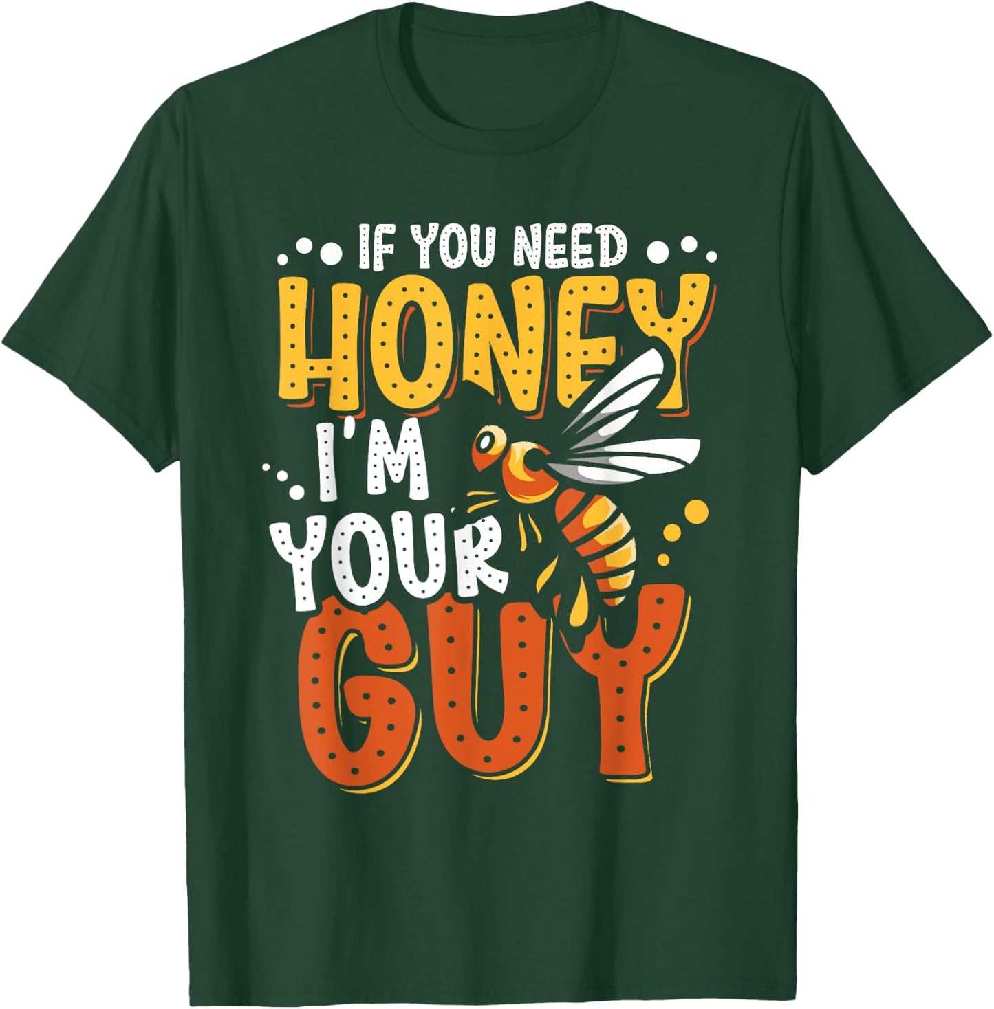 Funny Beekeeper Gifts Beehive Honey Farmer Bee Apiarists T-Shirt - T-Shirt | Forest