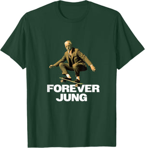 Forever Jung - Lustiges Psychoanalytiker-Design T-Shirt - T-Shirt | Forest