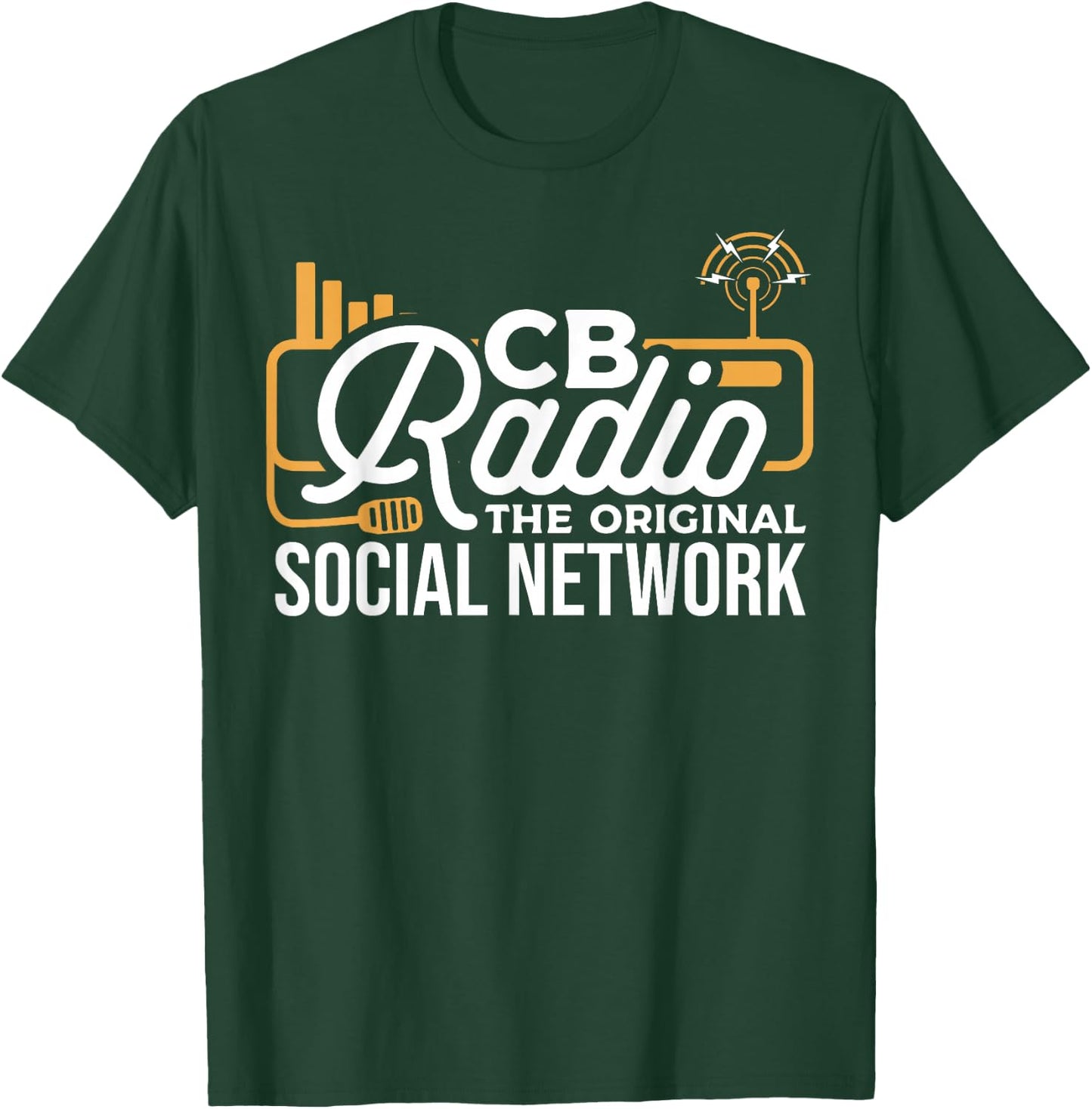 Ham Radio CB Radio System for Communication Technician T-Shirt - T-Shirt | Forest