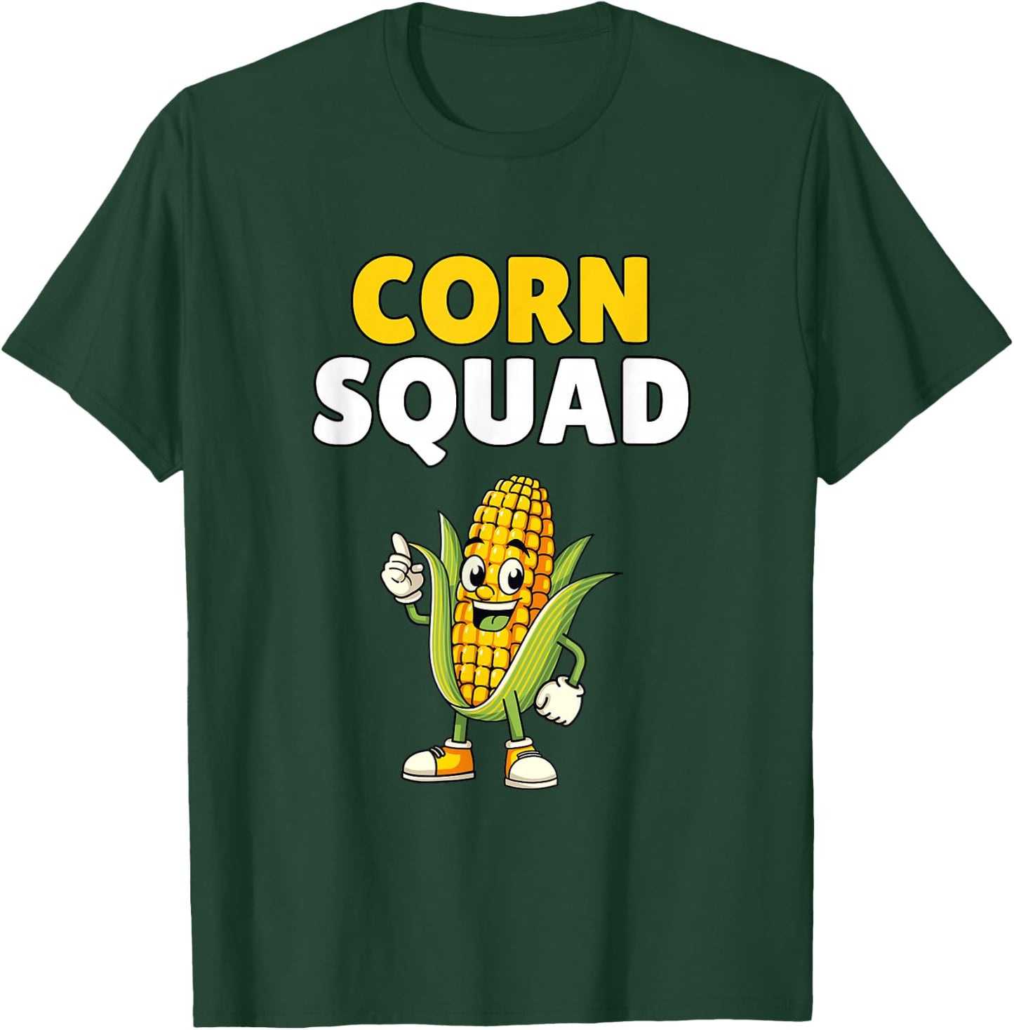 Corn Squad Shirt Funny Corn Lover Humor T-Shirt - T-Shirt | Forest