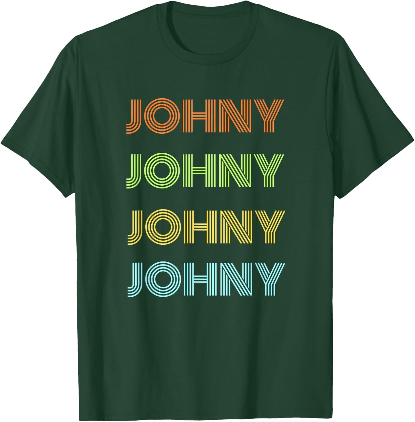 best Johnny of all time , Black, S T-Shirt - T-Shirt | Forest