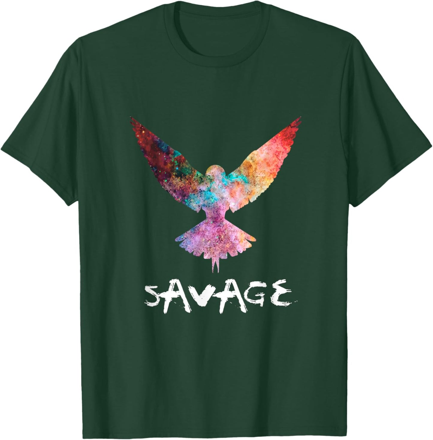 Be a Maverick - Be a Savage - Bird in Flight T-Shirt - T-Shirt | Forest