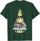 Cockatiel Dad Bird T-Shirt - T-Shirt | Forest