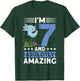 I'm 7 and axolotly amazing 7th Birthday Kids Axolotl T-Shirt - T-Shirt | Forest