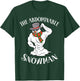 Funny Christmas Workout Xmas Abominal Snowman Abdominal Gift T-Shirt - T-Shirt | Forest