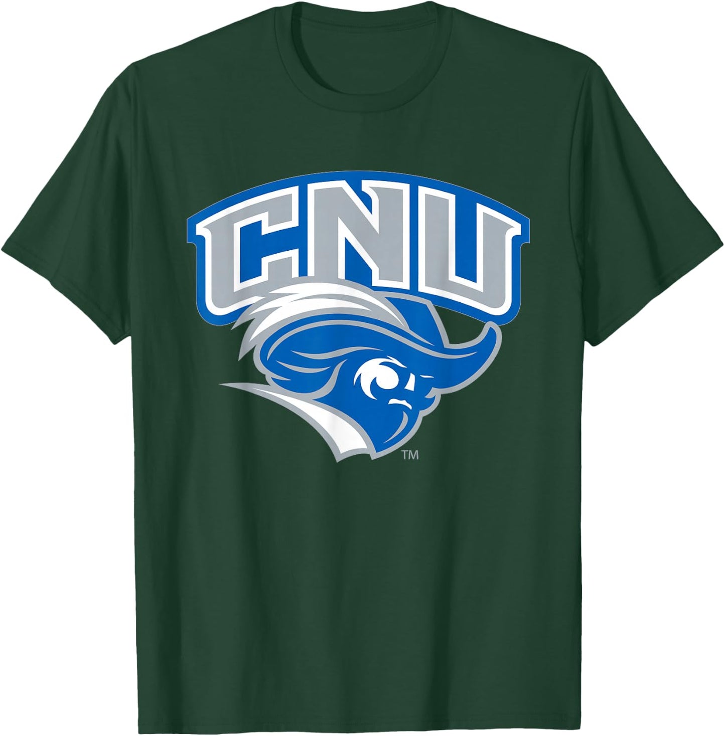 Christopher Newport Captains | Official NCAA | NCAFCNU03 T-Shirt - T-Shirt | Forest