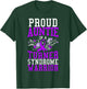 Proud Auntie Of A Turner Syndrome Warrior Support Squad T-Shirt - T-Shirt | Forest