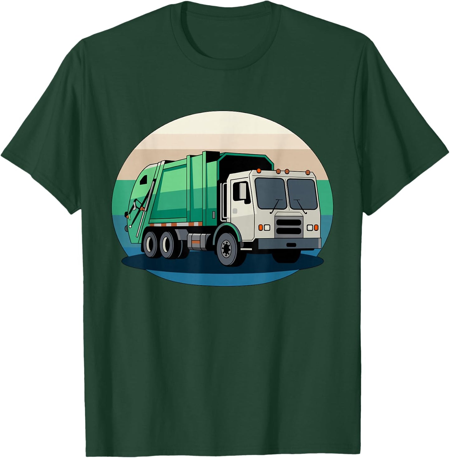 Garbage Truck T-Shirt - T-Shirt | Forest