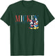 Disney Mickey And Friends 4th Of July American Flag Crew T-Shirt - T-Shirt | Forest