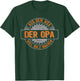Men's Lumberjack Opa will Holz machen Säge Woodworker , black, s T-Shirt - T-Shirt | Forest