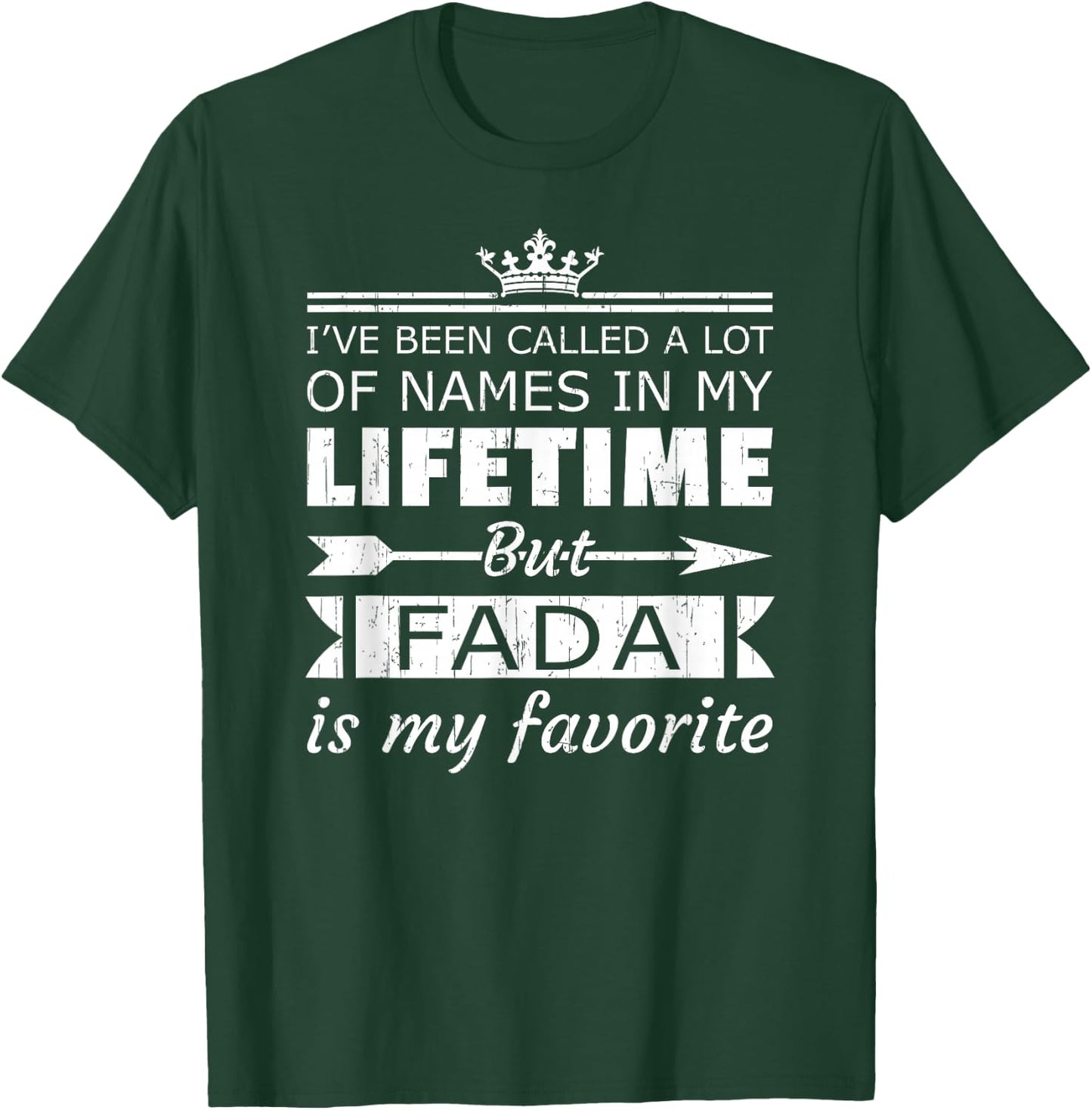 Fada is My Favorite Name Jamaican Dad Father's Day T-Shirt - T-Shirt | Forest