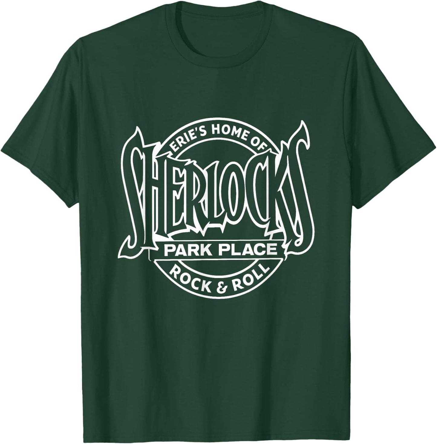 Sherlock's Park Place Erie's Home of Rock and Roll T-Shirt - T-Shirt | Forest