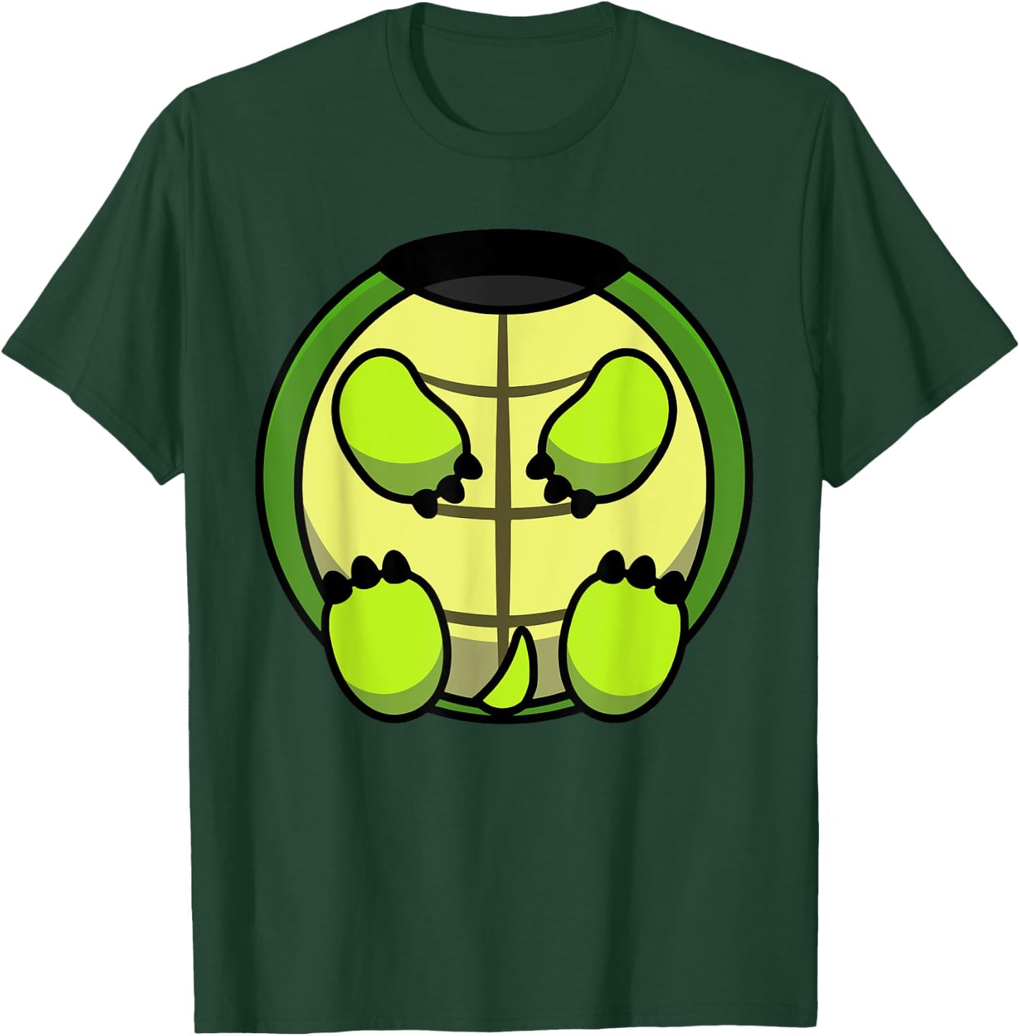 Schildkröten Tier Kostüm Schildkröte T-Shirt - T-Shirt | Forest