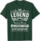 Funny Knee Replacement Quote The Legend Get Well Soon Design T-Shirt - T-Shirt | Forest