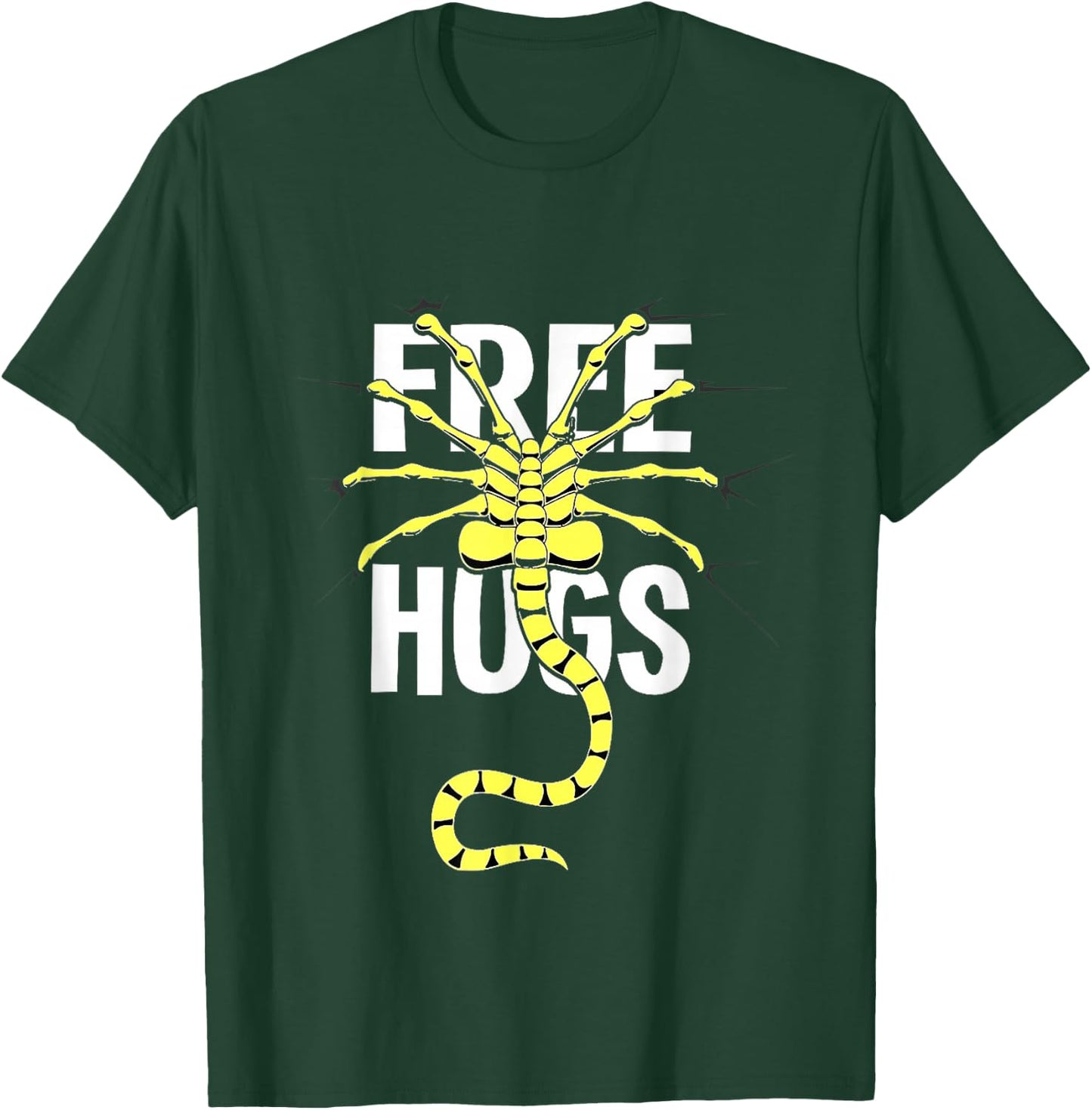 Free Hugs Alien T-Shirt - T-Shirt | Forest