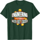 Engineering It's Like Math But Louder T-Shirt - T-Shirt | Forest