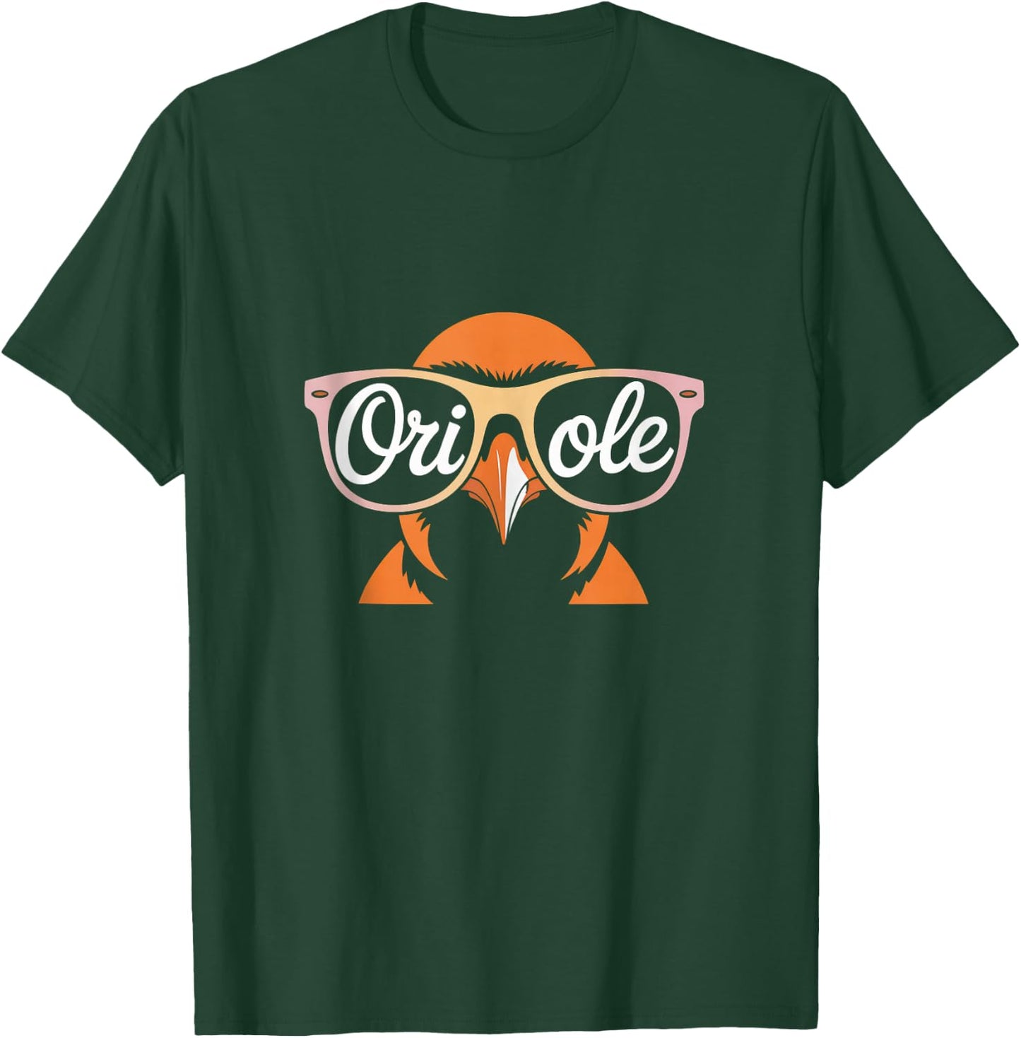 Oriole Retro Vintage Gift Women Boy Girl Bird T-Shirt - T-Shirt | Forest