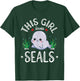 This Girl Loves Seals Cute Kawaii Seal Lover Girls Teens T-Shirt - T-Shirt | Forest