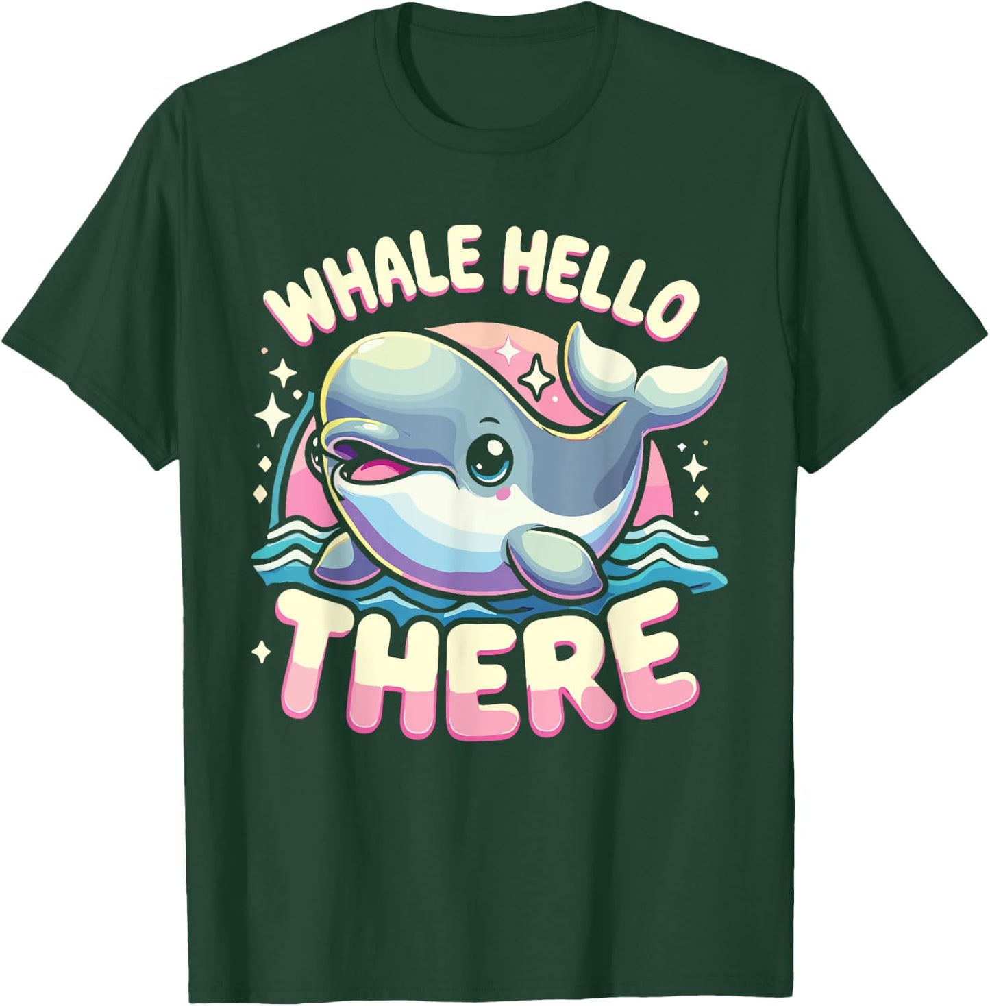 Beluga Whale Whale Hello There T-Shirt - T-Shirt | Forest