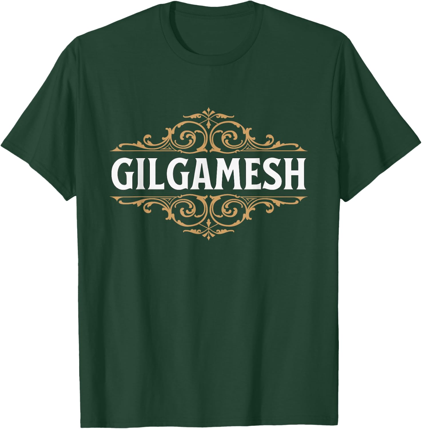 Gilgamesh Mesopotamian Mythology Gilgamesh Epic , Black, S T-Shirt - T-Shirt | Forest