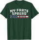 Redneck Joke My Farts Spread Freedom Sarcastic Country Men T-Shirt - T-Shirt | Forest