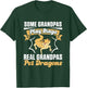 Real Grandpas Pet Dragons Men Pet Lover Bearded Dragon T-Shirt - T-Shirt | Forest
