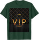 Cute VIP Gold , black T-Shirt - T-Shirt | Forest