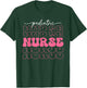 Retro Pediatric Nurse Cute Valentines Day Hearts Stethoscope T-Shirt - T-Shirt | Forest