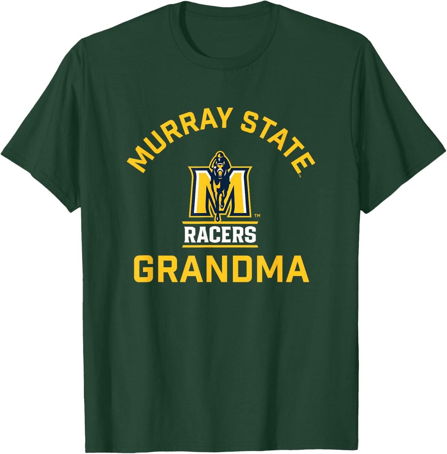 Murray State University Racers Arched Grandma T-Shirt - T-Shirt | Forest