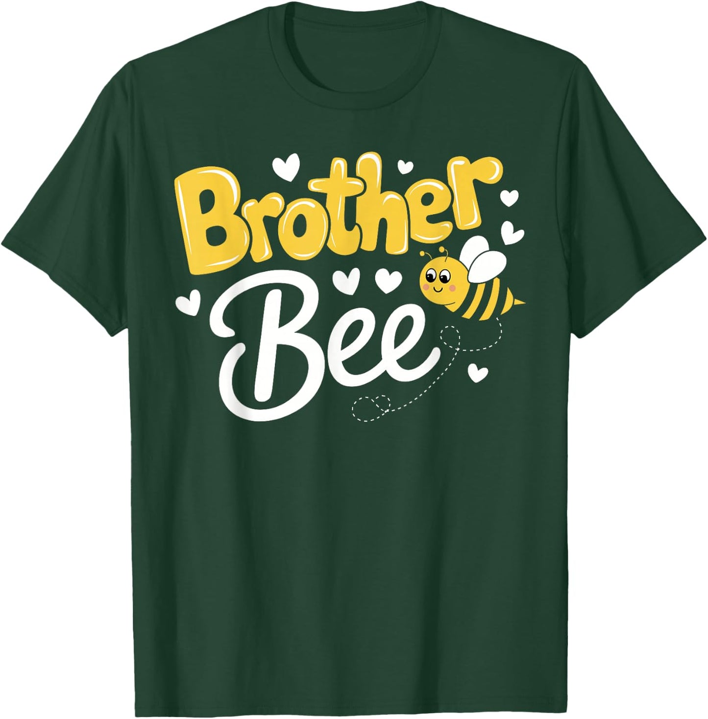 Brother Bee Family Matching Beekeeper Sweet Bee and Brother T-Shirt - T-Shirt | Forest