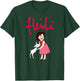 Heidi with Goat Cute with Logo Pink Cartoon TV Series T-Shirt - T-Shirt | Forest