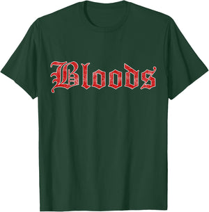Bloods Gang Hip Hop Gangster , black, s T-Shirt - T-Shirt | Forest