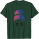 Bisexual Girl Flagge LGBTQ Pride T-Shirt - T-Shirt | Forest