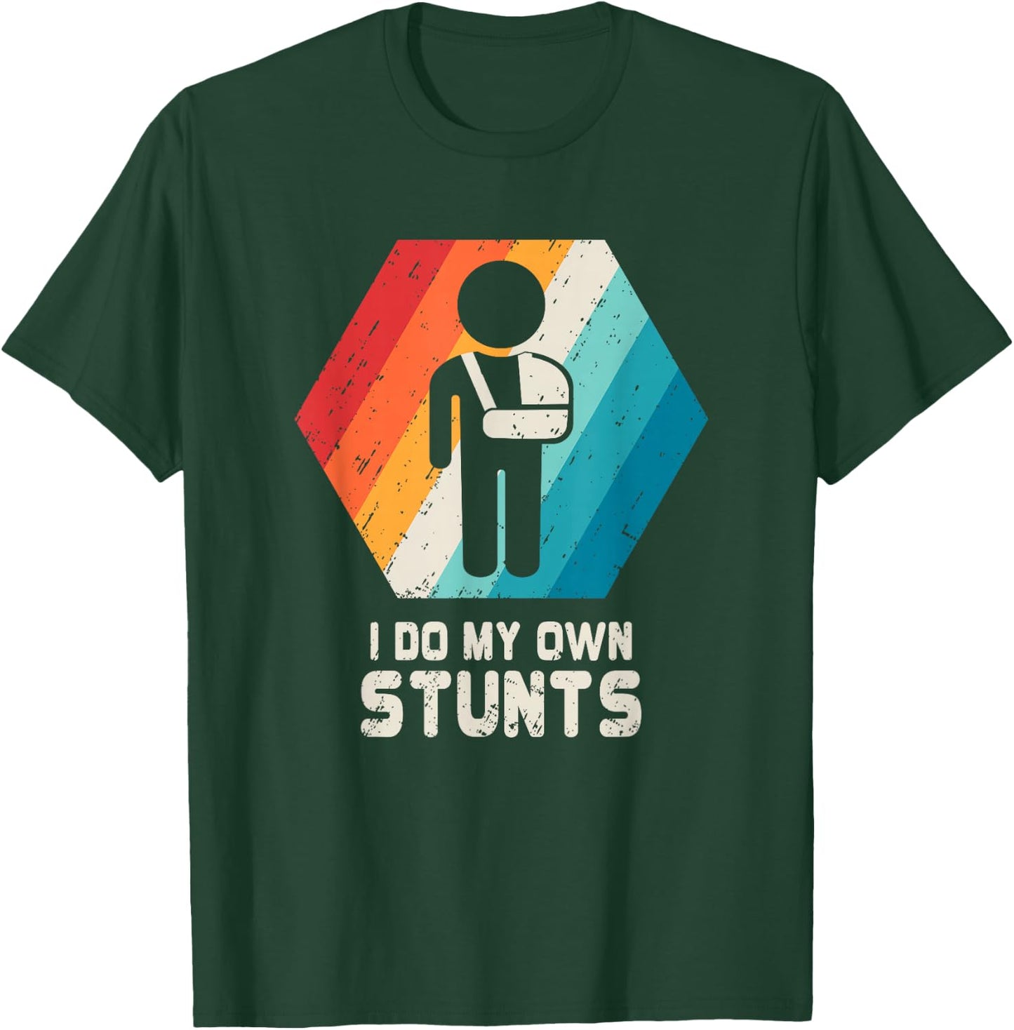 Broken Collarbone T Shirt Get Well Soon Funny Gift T-Shirt - T-Shirt | Forest
